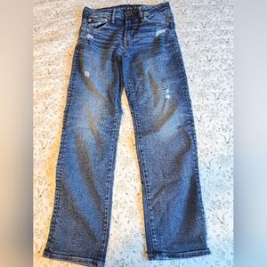 American Eagle Outfitters Men's Distressed Blue Jeans